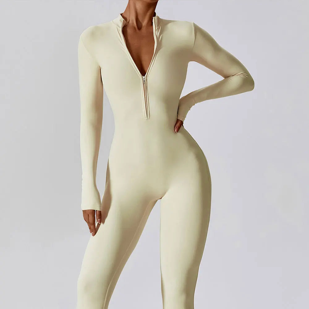 Long Sleeved Yoga Boilersuit