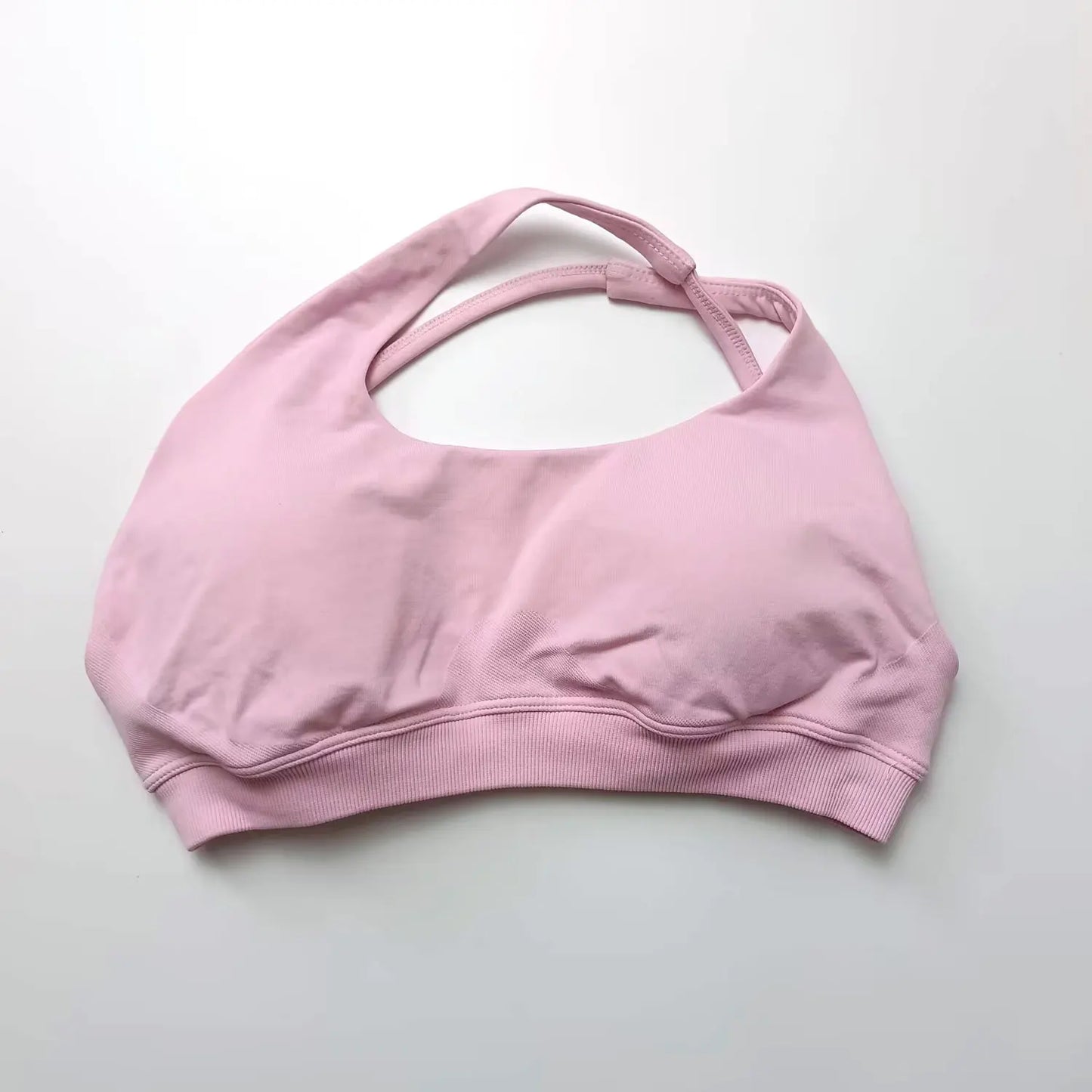 Seamless Asymmetric Sports Bra