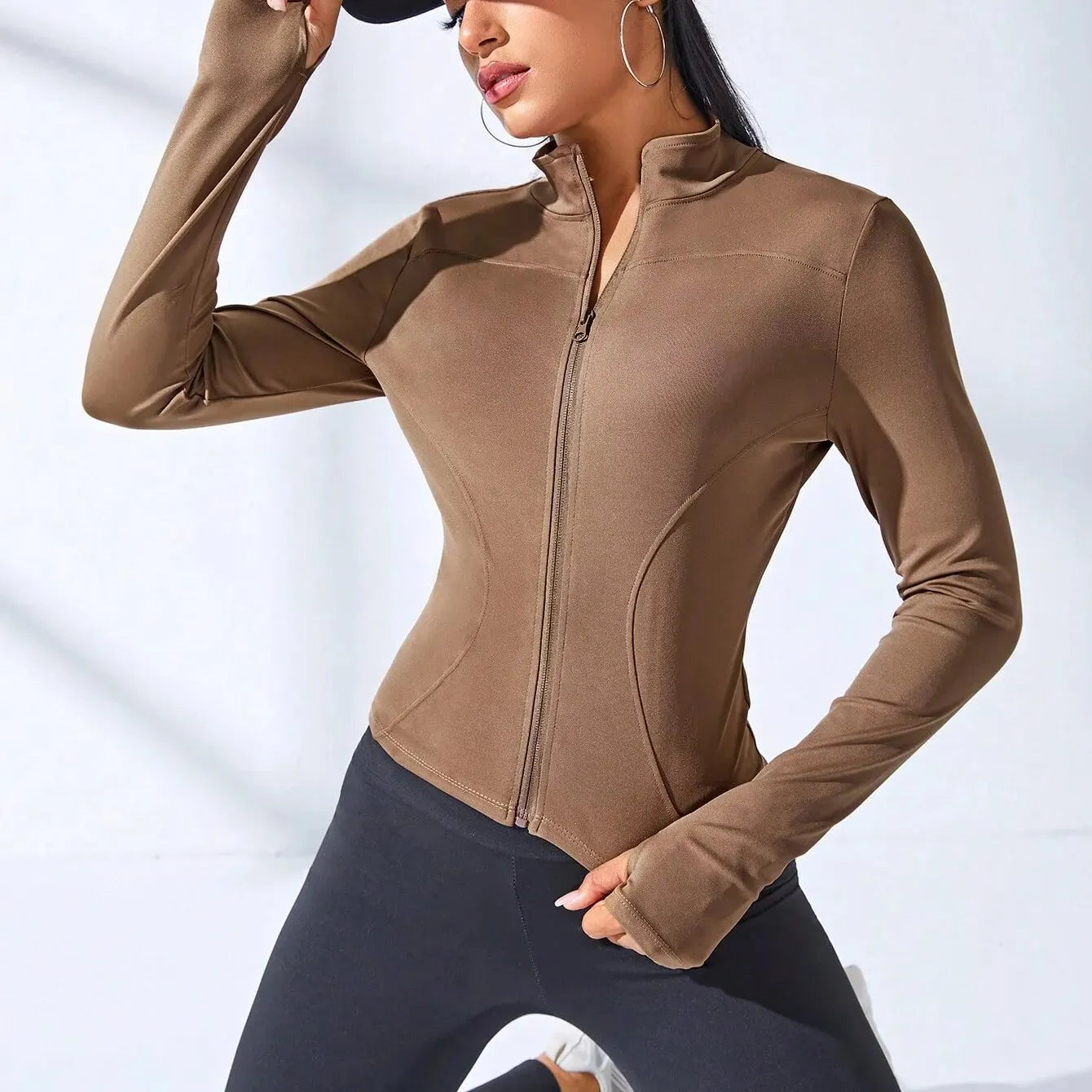 Slimming Body Sculptinghort Sports Jacket