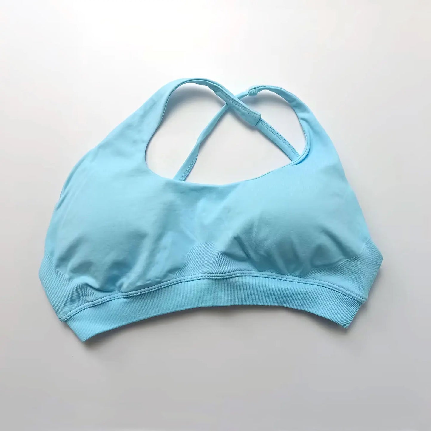 Seamless Asymmetric Sports Bra