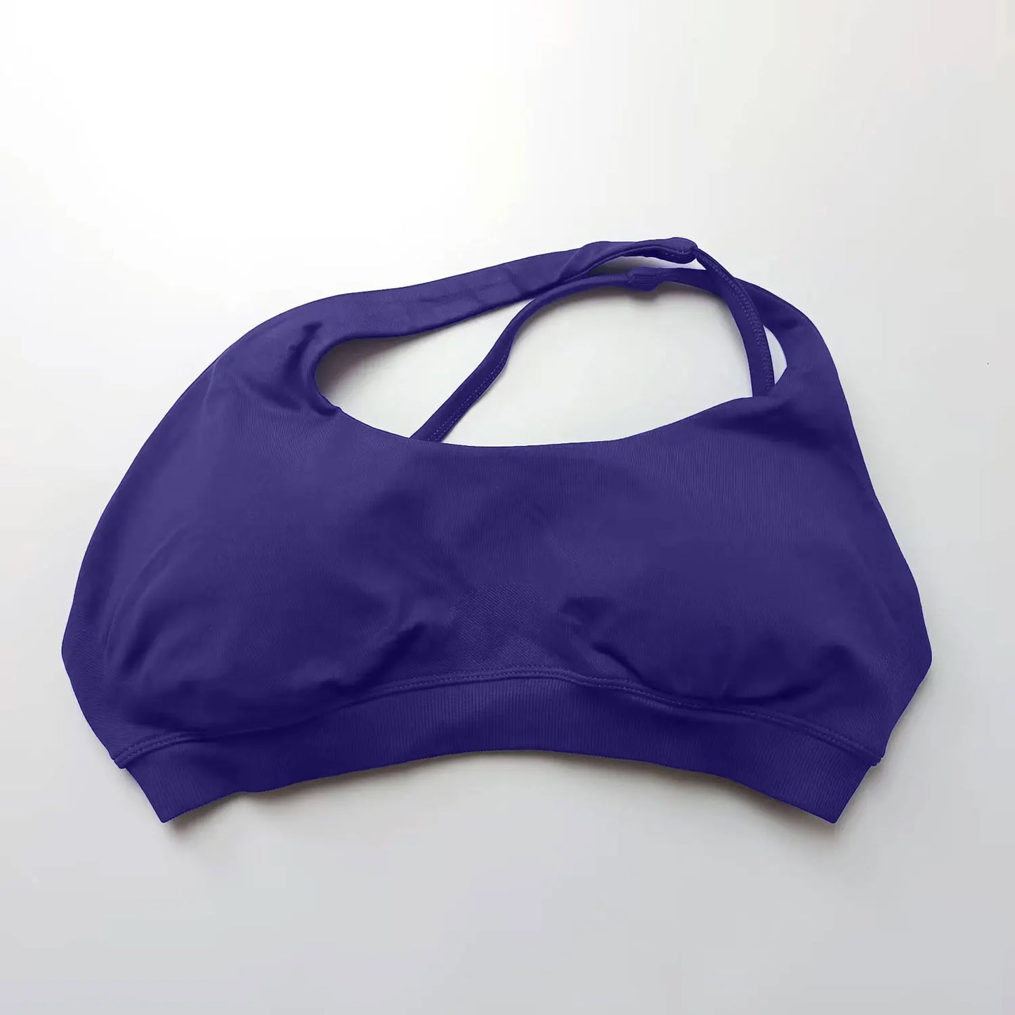 Seamless Asymmetric Sports Bra