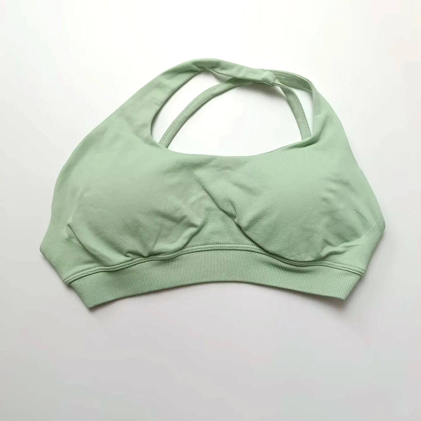 Seamless Asymmetric Sports Bra