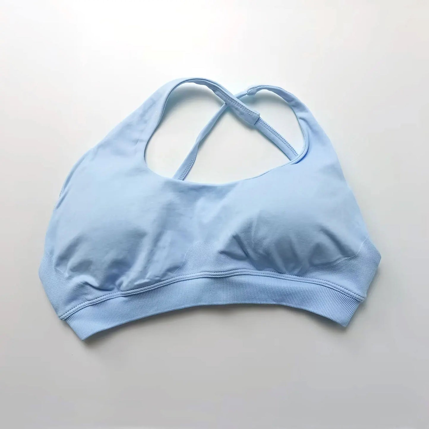 Seamless Asymmetric Sports Bra