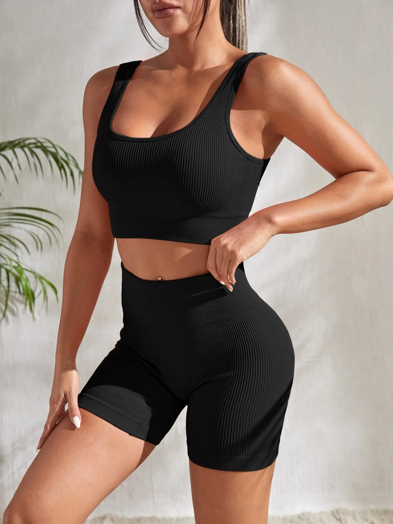 Seamless 2 Pieces Yoga Sets