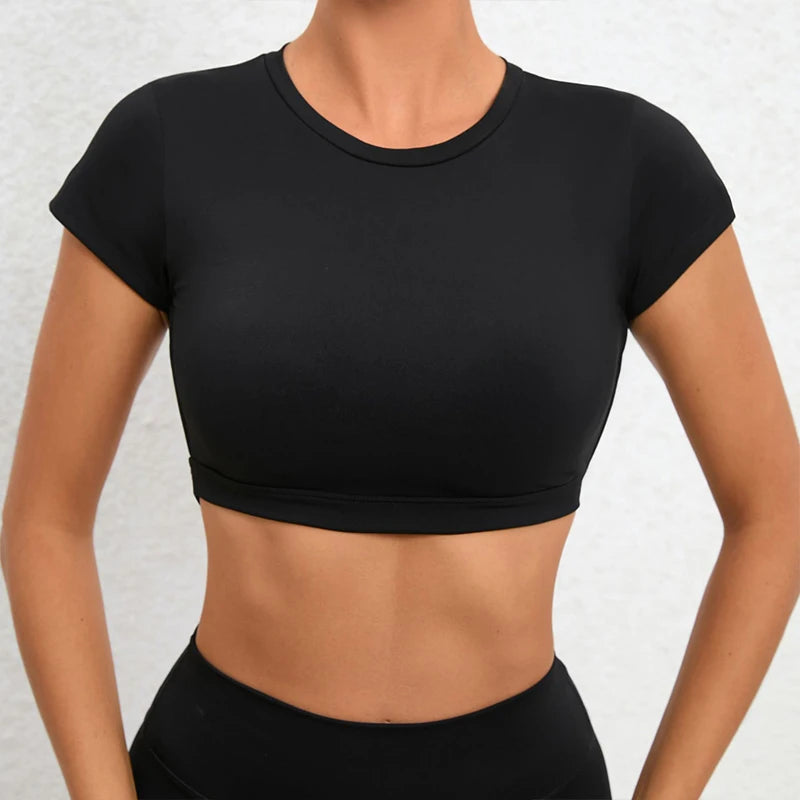 Breathable Backless Top