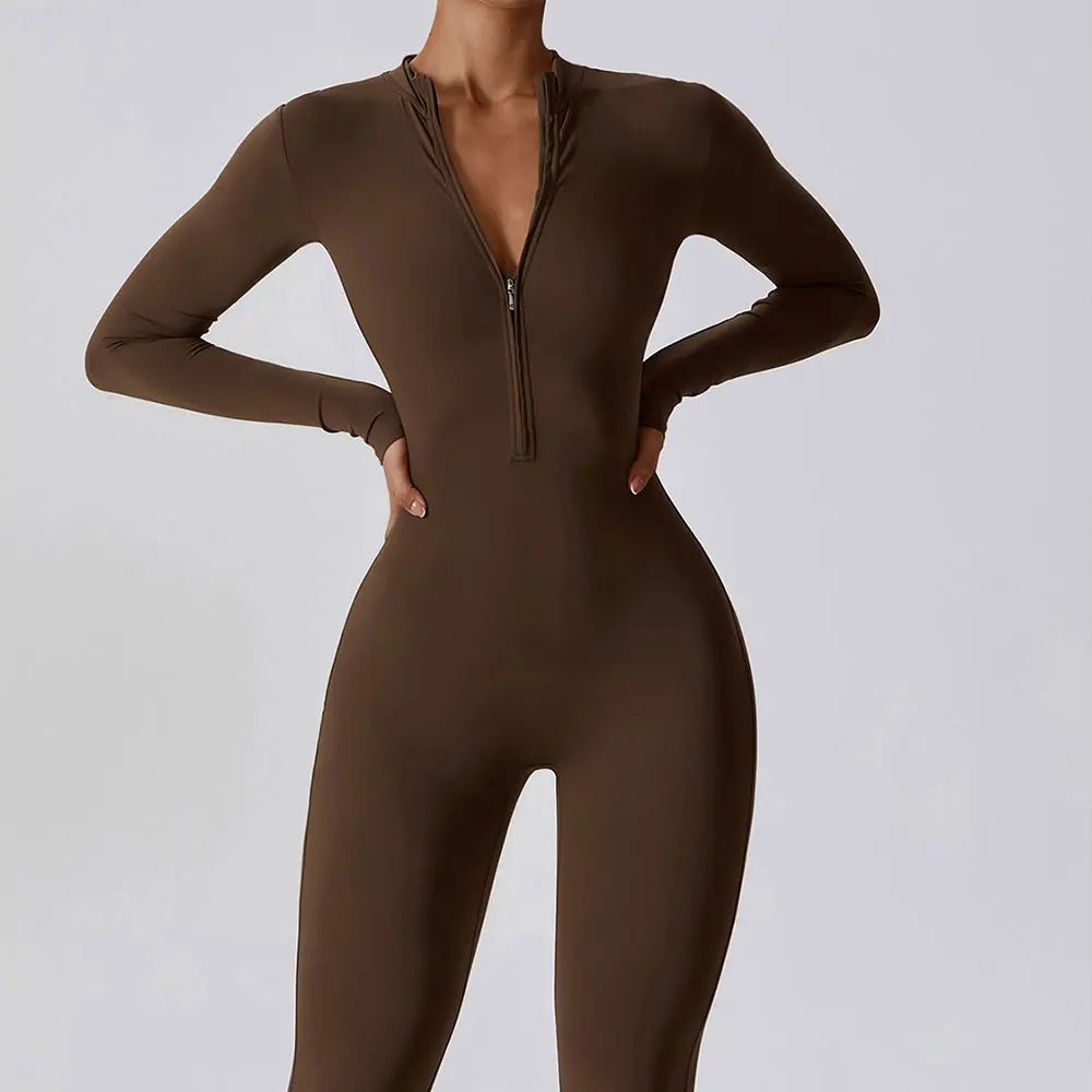 Long Sleeved Yoga Boilersuit