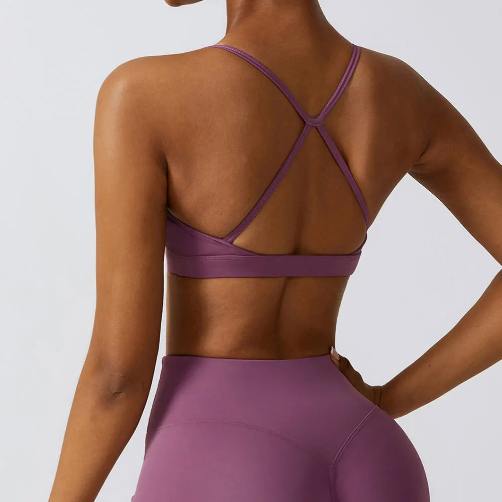 Push Up Yoga Bra