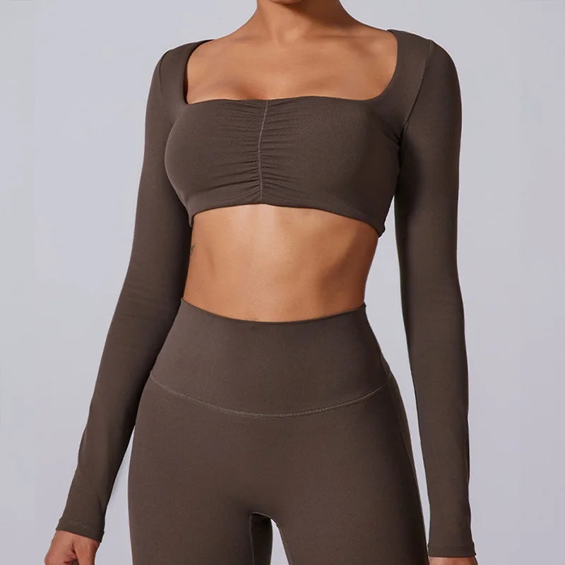 Long Sleeve Yoga Shirt