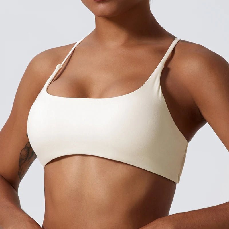 Back Cross Sports Bra