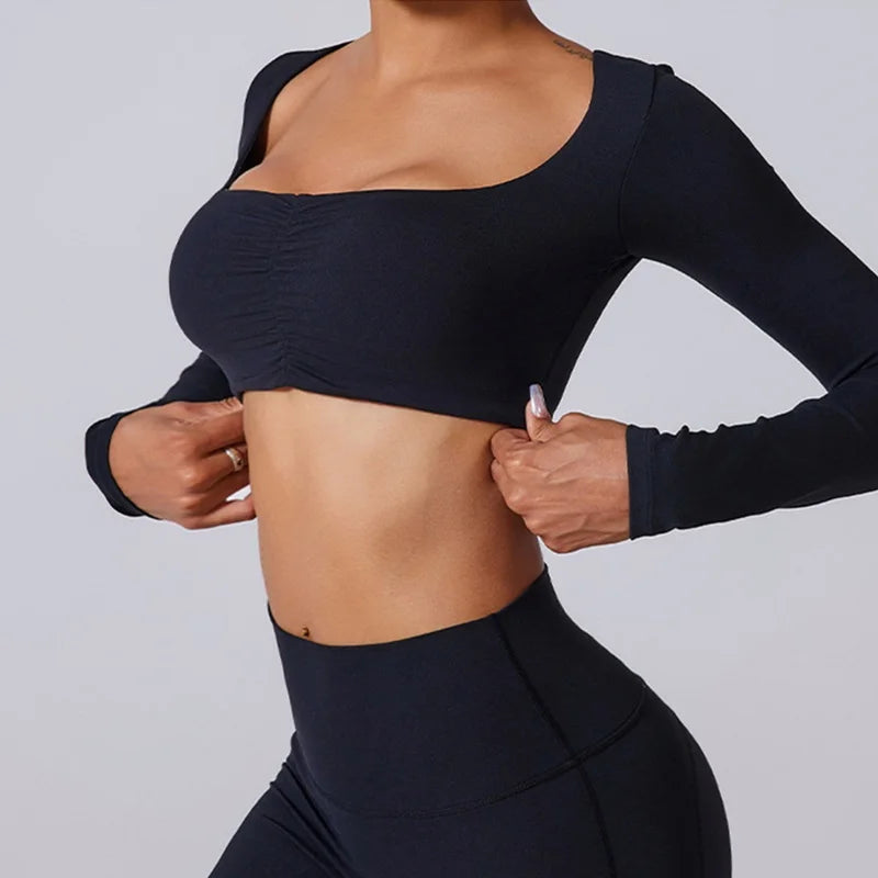 Long Sleeve Yoga Shirt