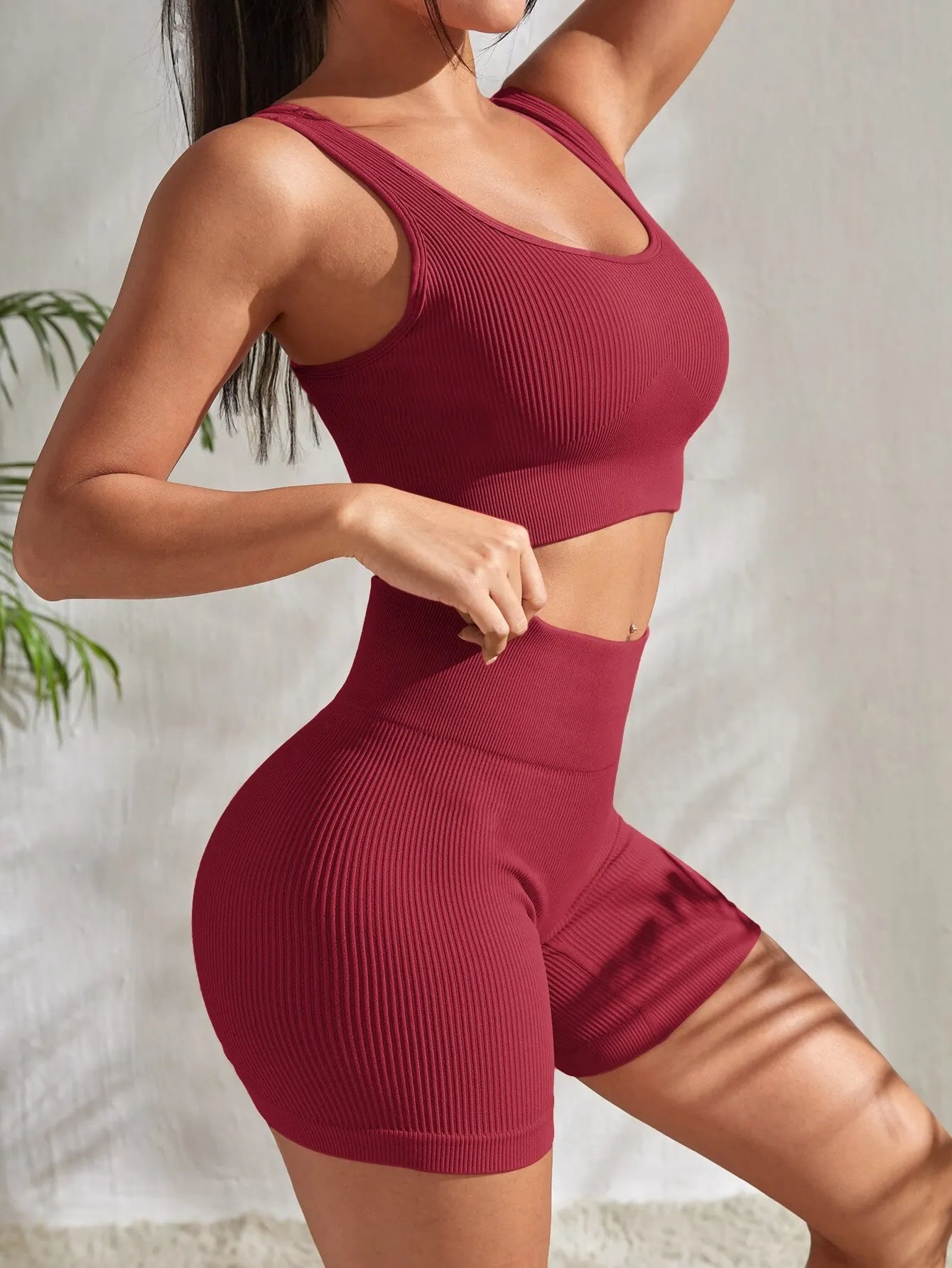 Seamless 2 Pieces Yoga Sets