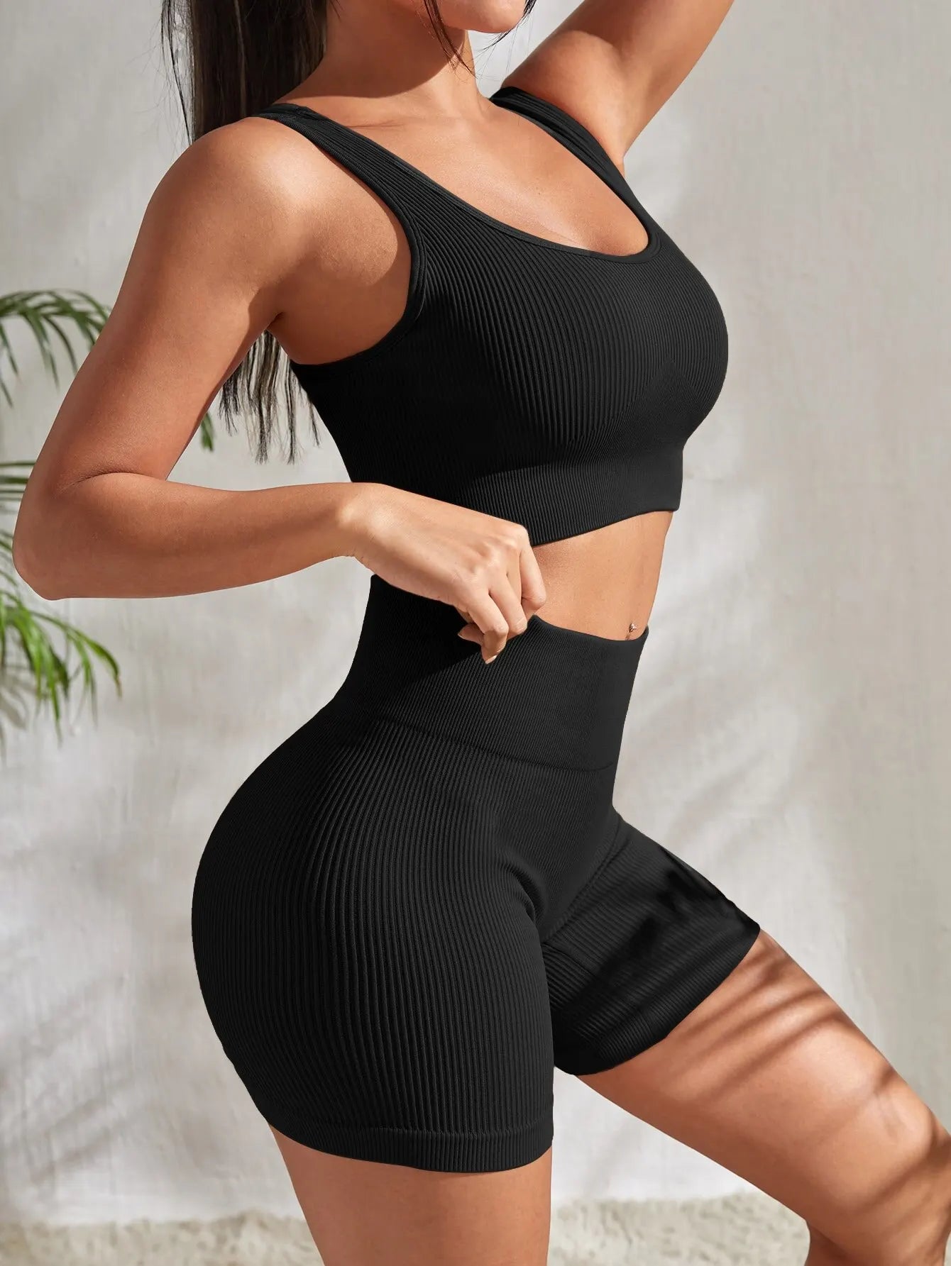 Seamless 2 Pieces Yoga Sets