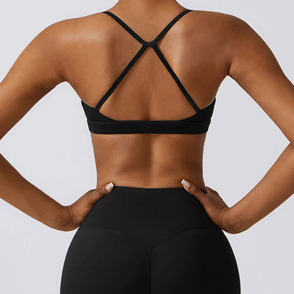 Push Up Yoga Bra