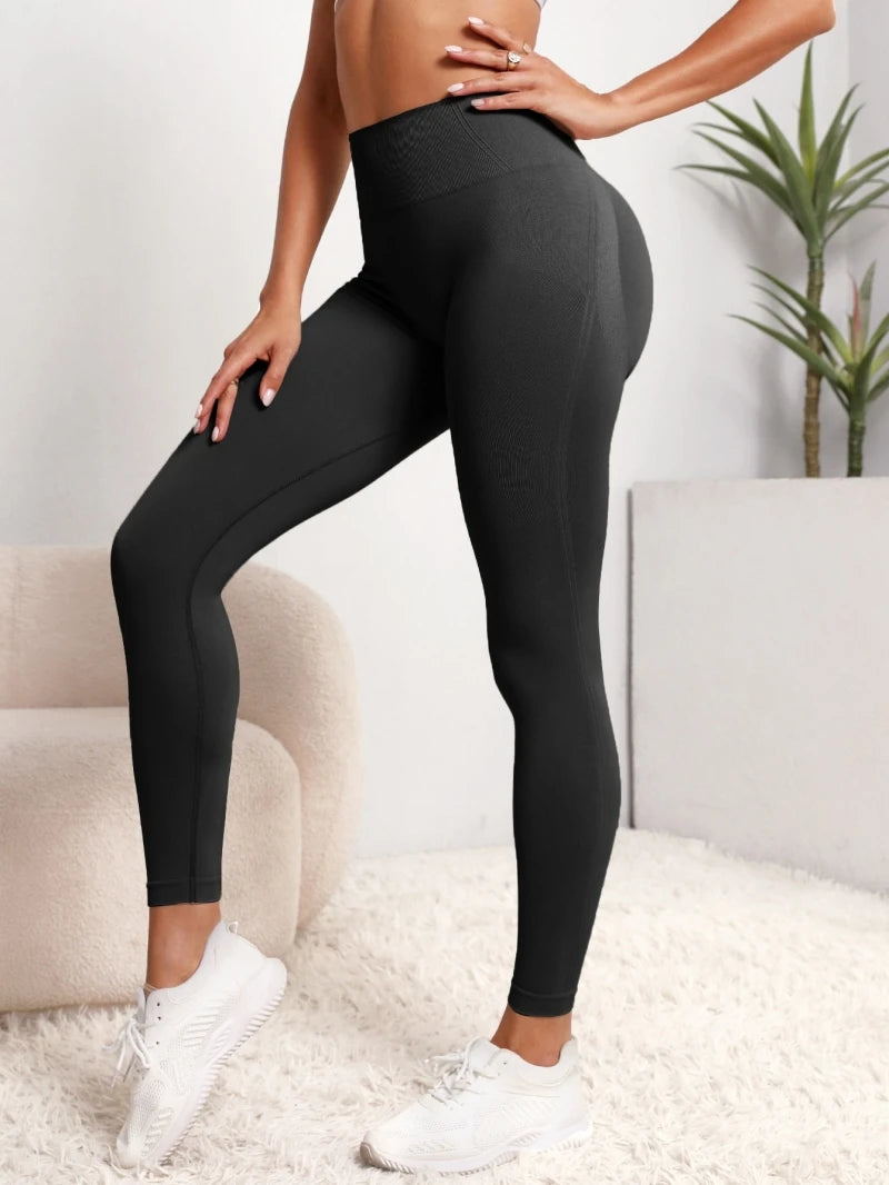 Seamless Push Up Hip Lifting Leggings