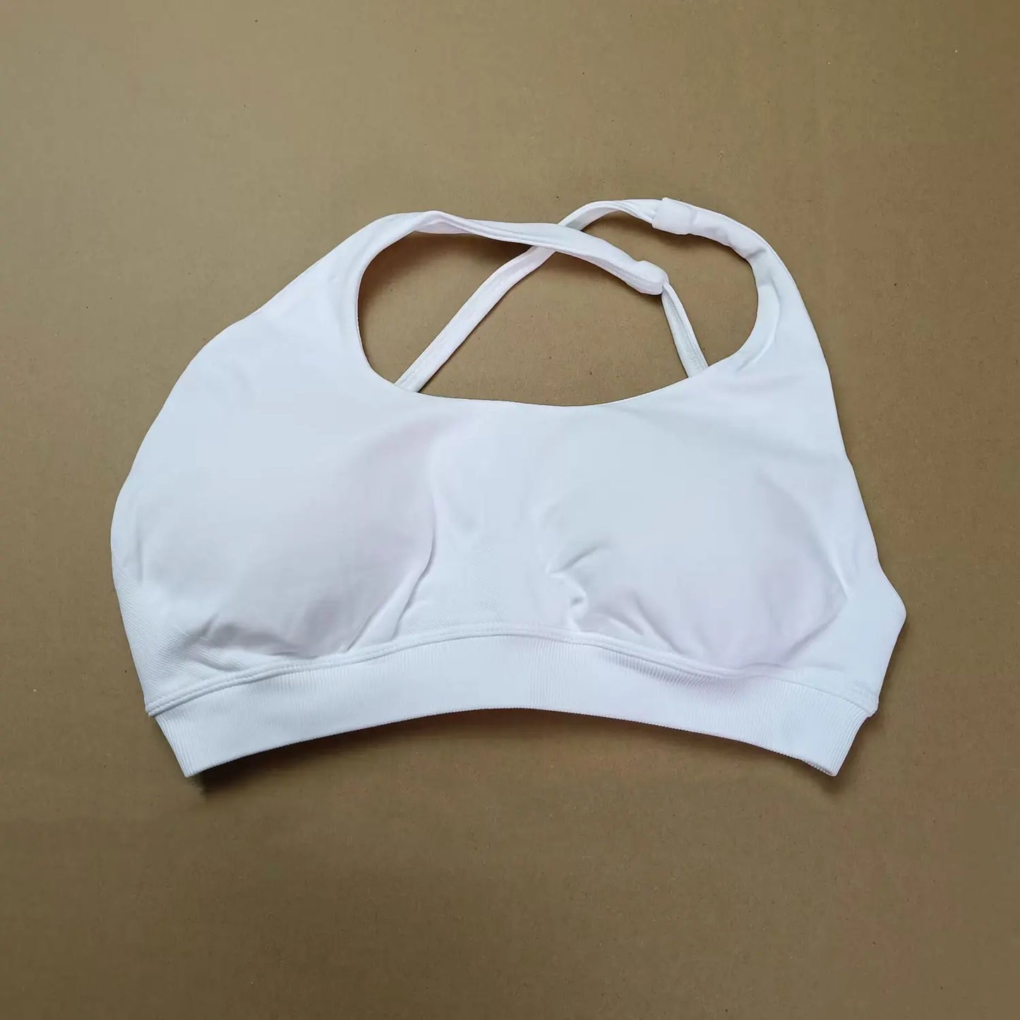 Seamless Asymmetric Sports Bra