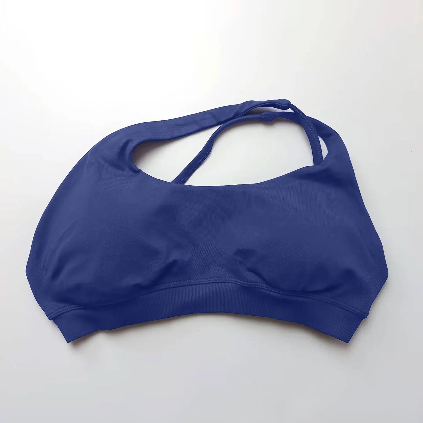 Seamless Asymmetric Sports Bra