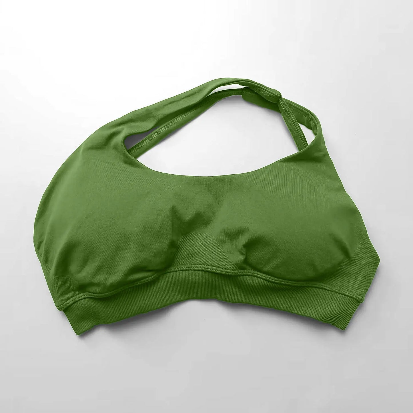 Seamless Asymmetric Sports Bra