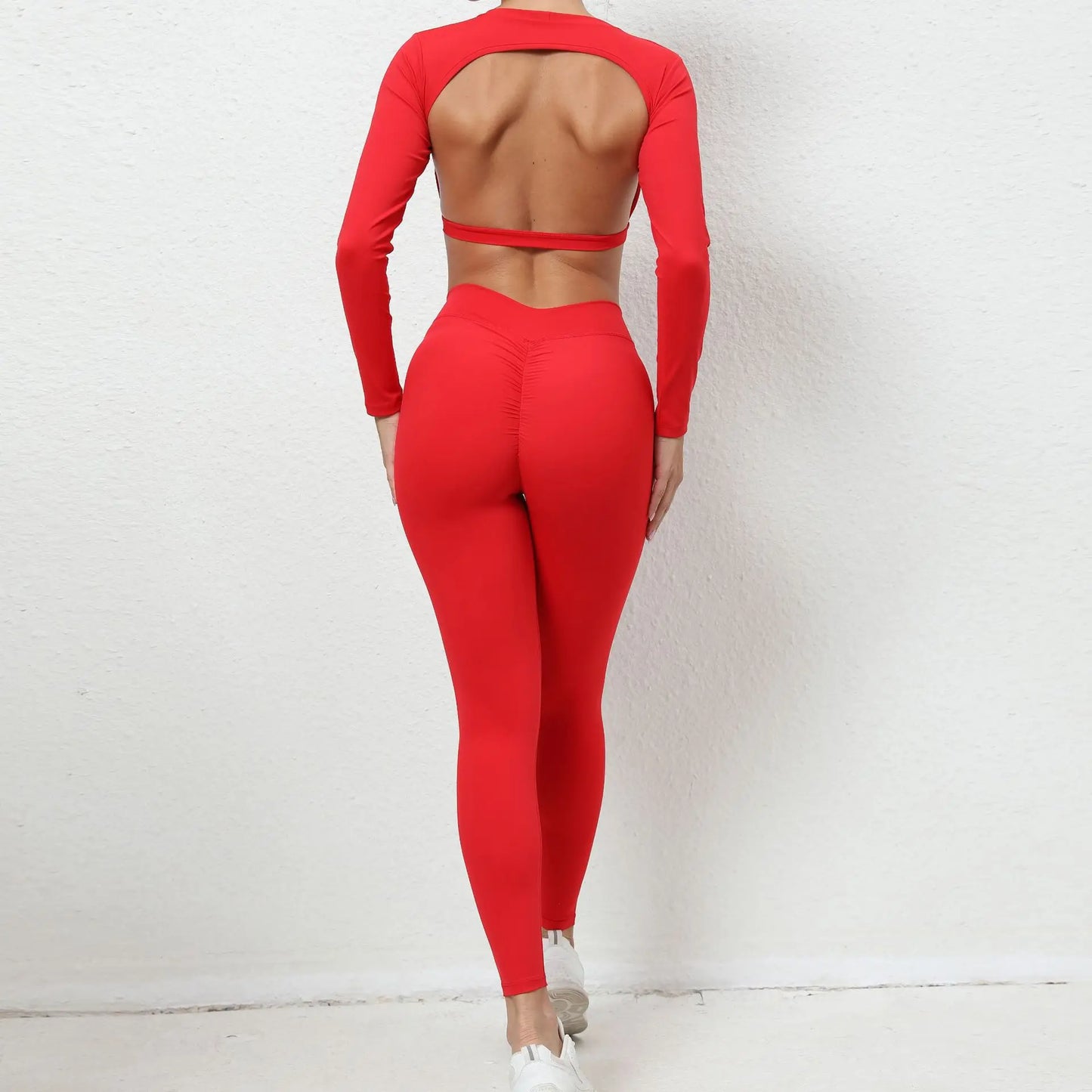 2Pieces Long Sleeve  Yoga Set